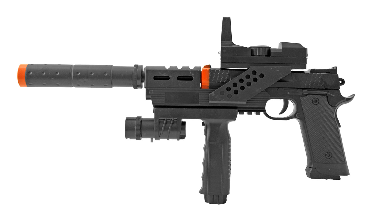 SY.239C Special Forces Spring Powered Airsoft Side Arm with Mock Laser