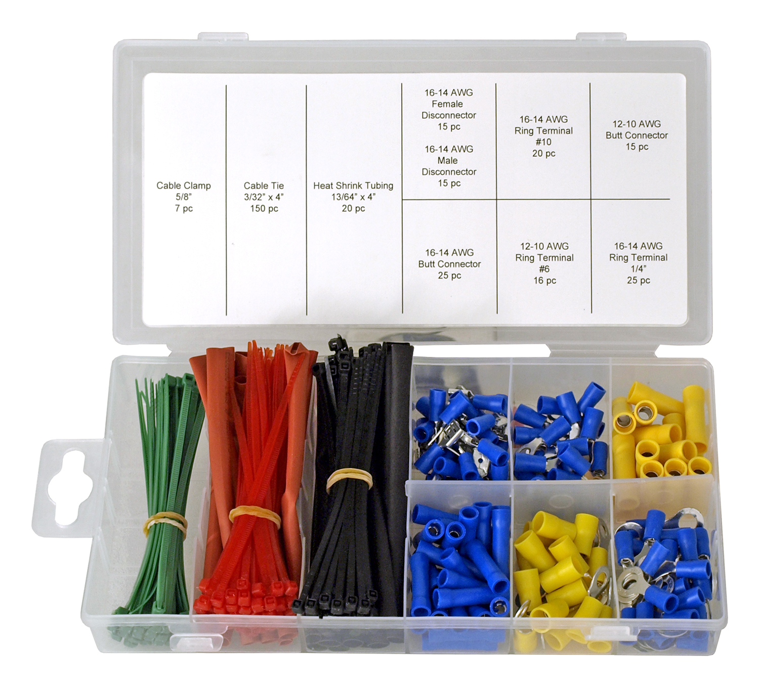308 pc. Electrical Connector Kit Grip