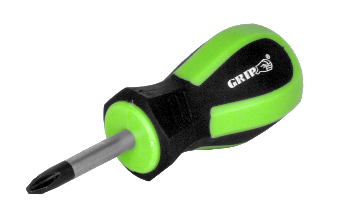 8 pc. Go Thru Hex Bolster Screwdriver Set Grip