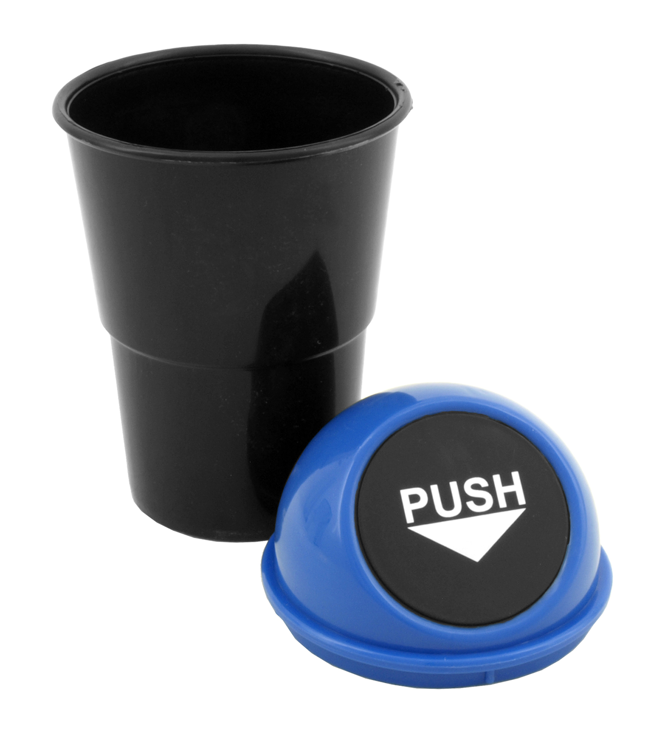 Vehicle Cup Holder Trash Can Bin Assorted Colors