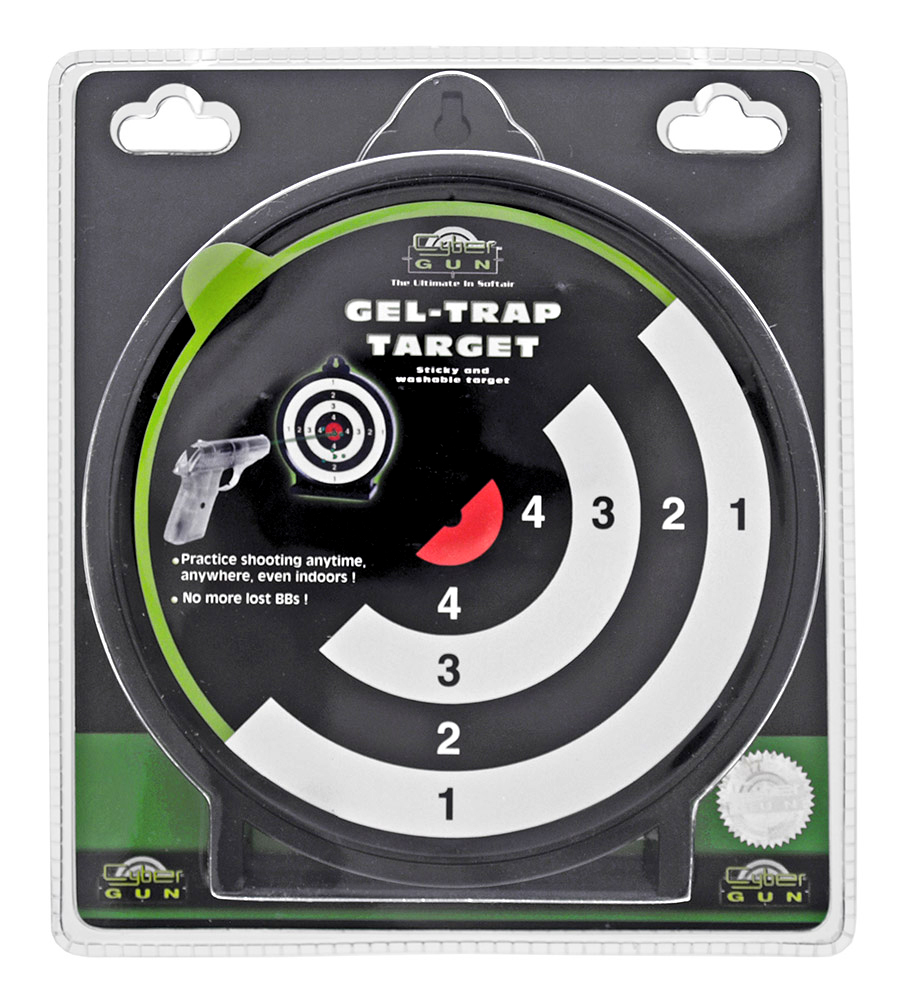 6" Airsoft Sticky Gel Trap Target with BB Tray