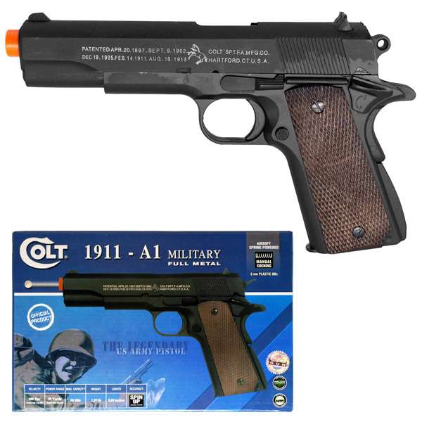 Colt 1911A1 Spring Airsoft Hand Gun