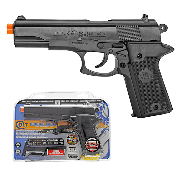Details about   SOFTAIR KYC  LICENSED COLT DOUBLE EAGLE AIRSOFT PISTOL 