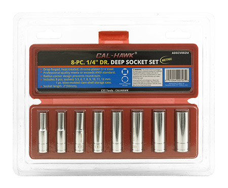 8 pc. 1/4
